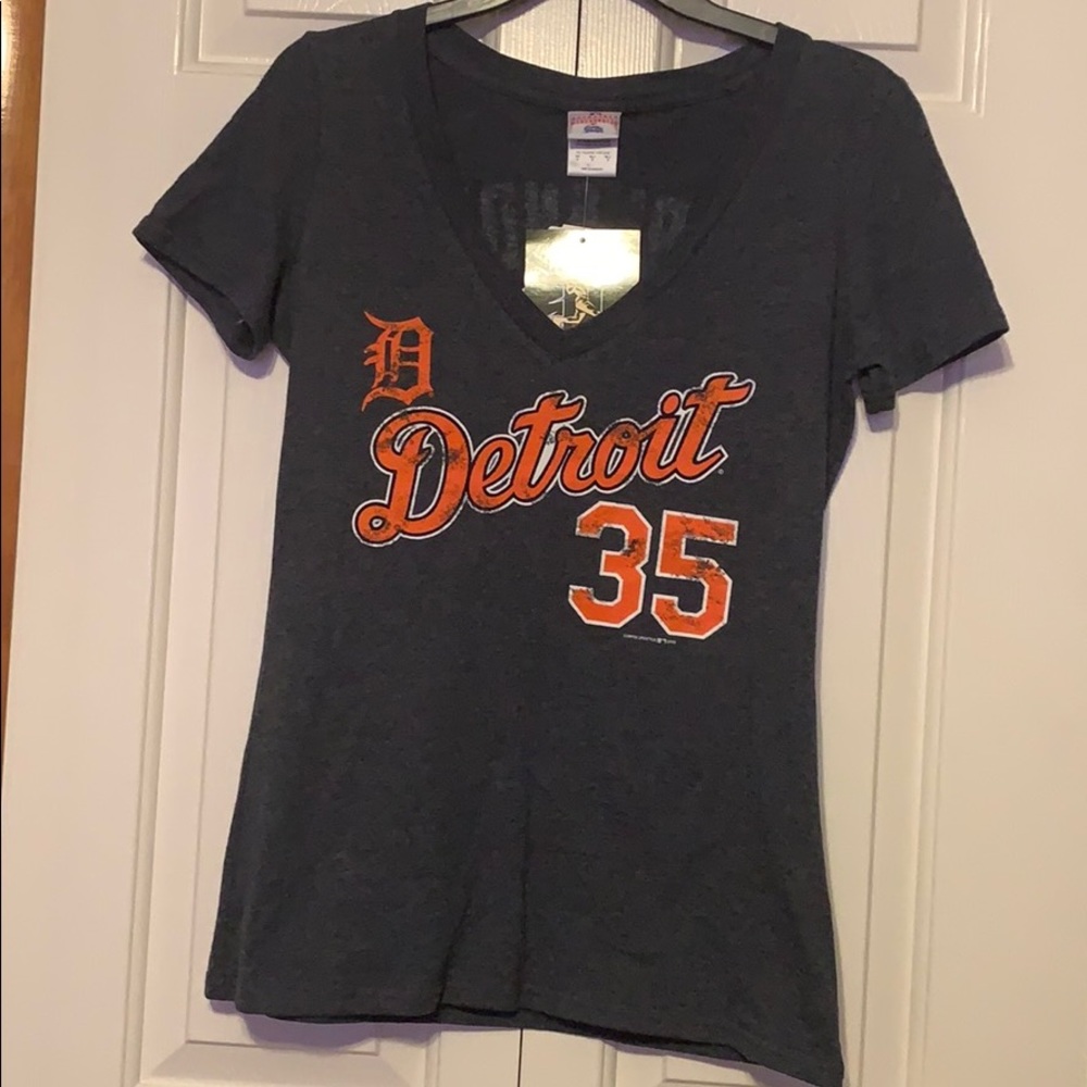 MLB Official Licensed Navy Detroit Tigers T-shirt